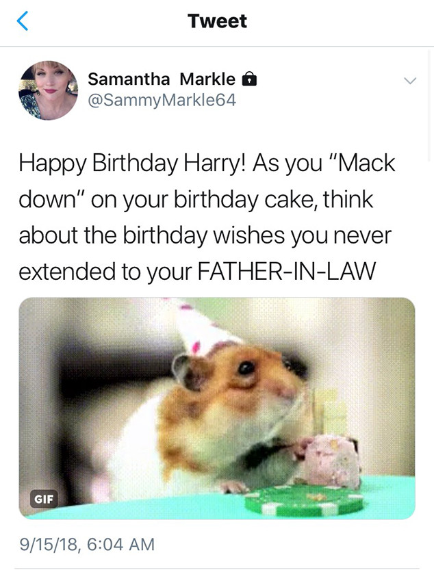 Samantha Markle, Tweet Samantha Markle, Tweet